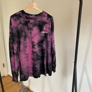 ASOS Oversized Tie-Dye Long Sleeve T-Shirt